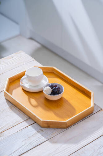 Bambu Sunum Tepsi - 32 cm - 4