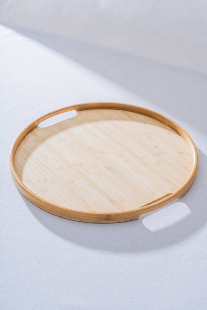 Bambu Sunum Tepsi - 35 cm - 2