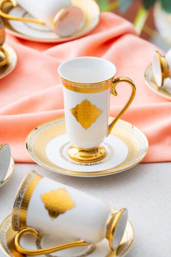 Beckett 6 Kişilik Kahve Fincanı Takımı - 90 cc - Acar