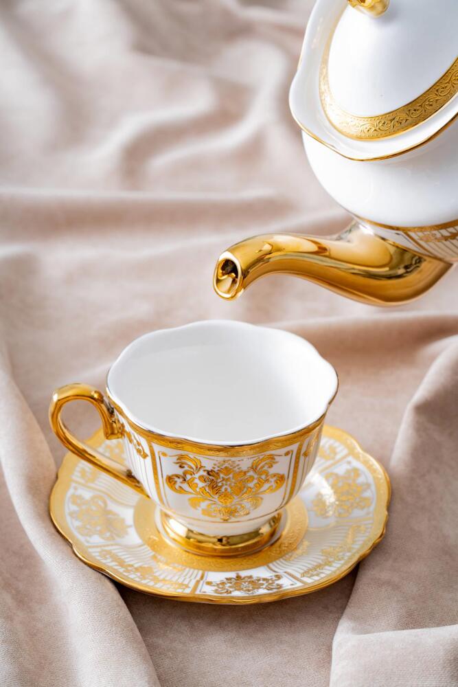 Belladonna 6 Kişilik 17 Parça Çay Seti - 5