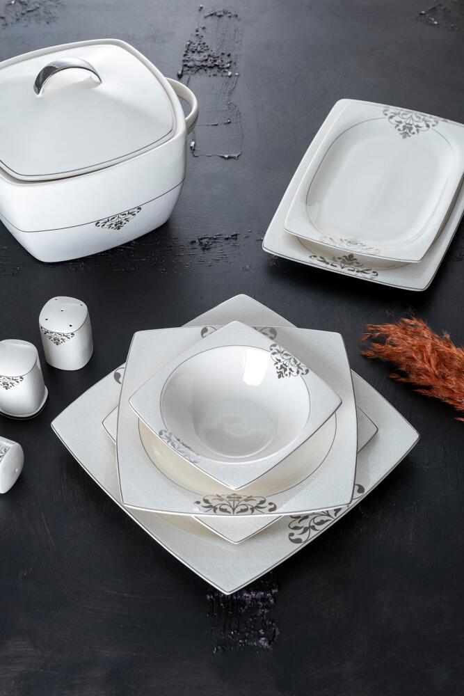 Beyond 60 Piece 12 Perons Porcelain Dinner Set - 4