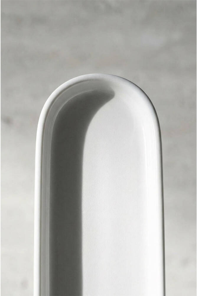 Bianca Perla 4lü Porselen Oval Servis Tabak - 25.4 Cm - 2