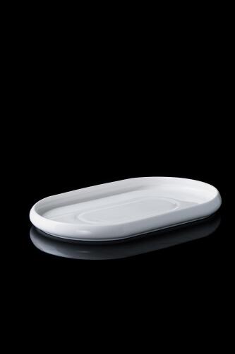 Bianco Perla Porcelain Kayak Plate - 26.8 Cm - 5