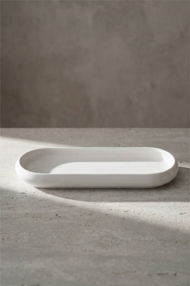 Bianco Perla Porcelain Olive Grove - 28 Cm - 2