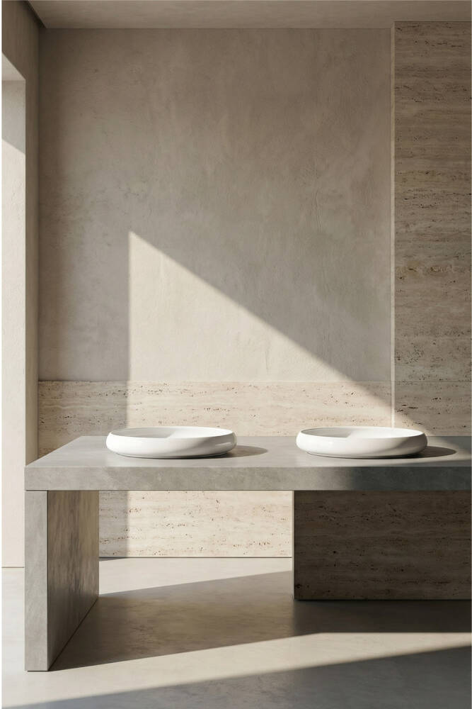 Bianco Perla Porcelain Round Plate - 18 Cm - 3