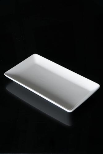 Bianco Perla Porselen Dikdörtgen Sunum Tabak - 32.5 cm - Acar
