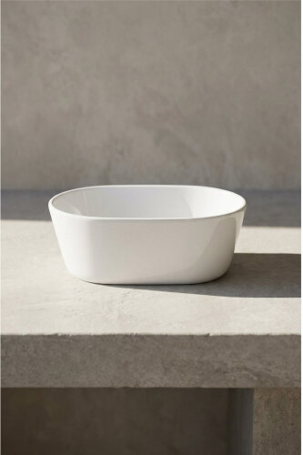 Bianco Perla Gondol Sunum Kase - 16 cm - Acar