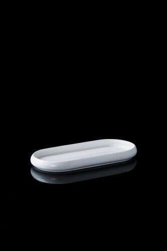 Bianco Perla Porselen Kayık Tabak - 22,8 cm - 2