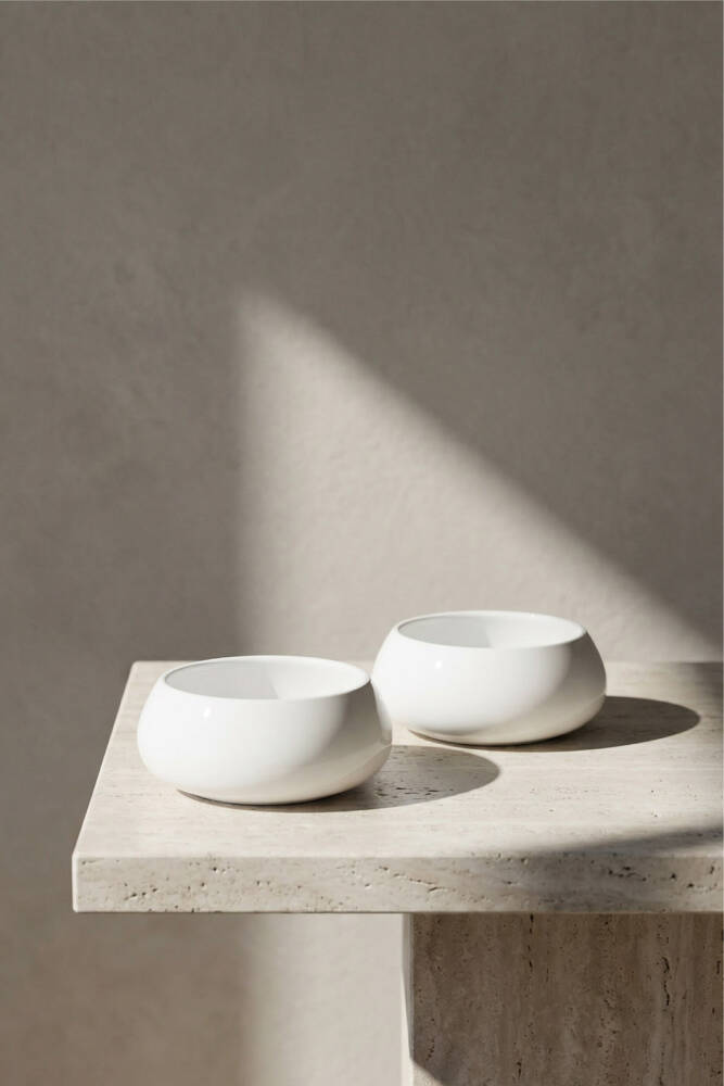 Bianco Perla Yuvarlak Kase - 11,5 cm - 3