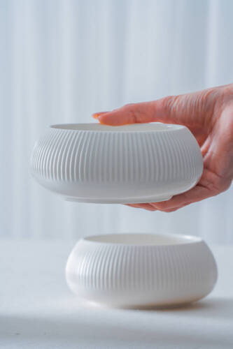 Bianco Perla Porselen Yuvarlak Kase - 14 cm - 5