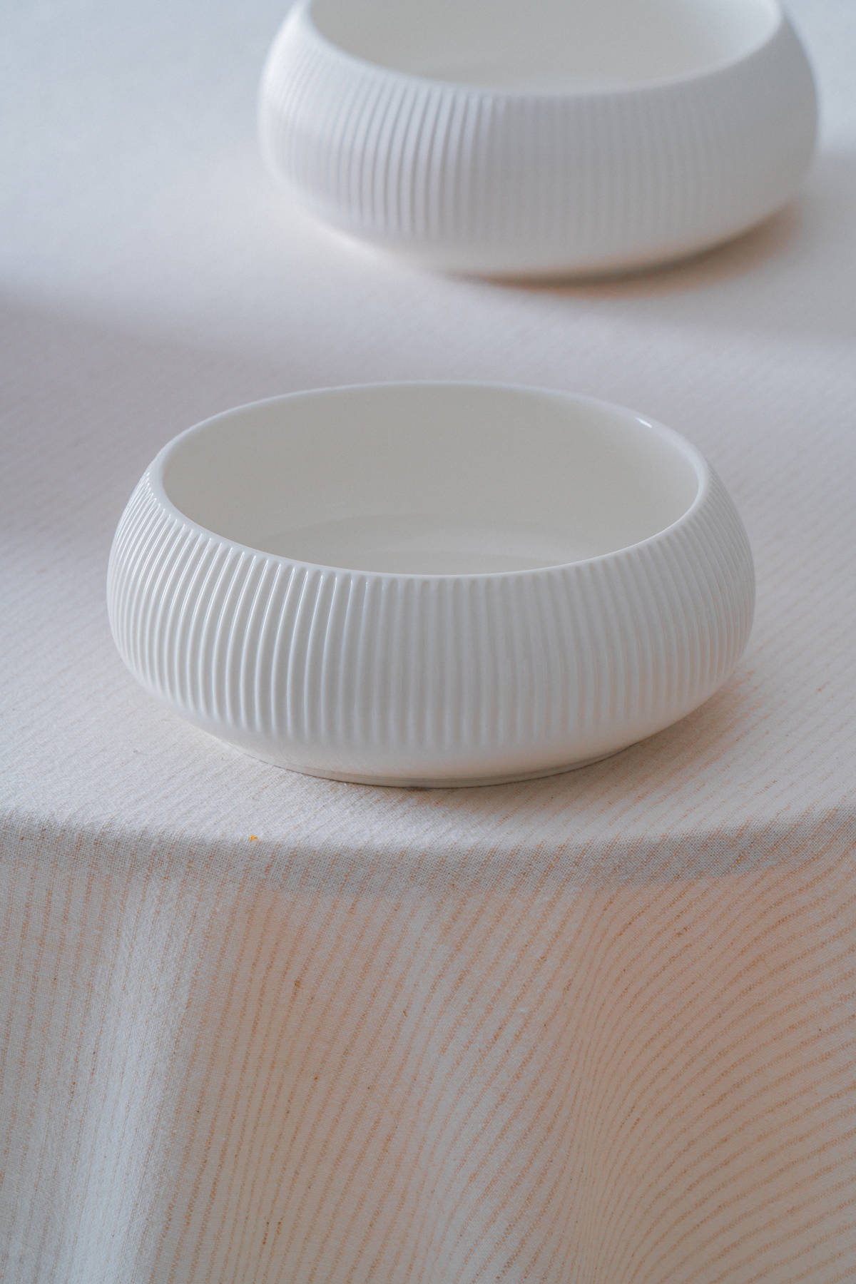 Bianco Perla Porselen Yuvarlak Kase - 17 cm