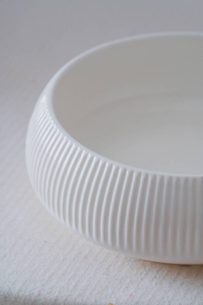 Bianco Perla Porselen Yuvarlak Kase - 17 cm - 7