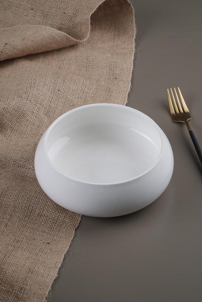 Bianco Perla Yuvarlak Kase - 18.2 cm - 1