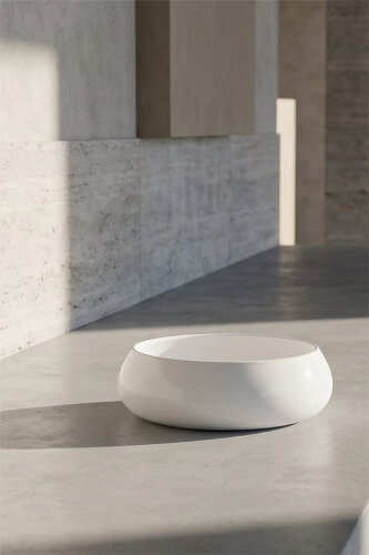 Bianco Perla Yuvarlak Kase - 18.2 cm - ACAR