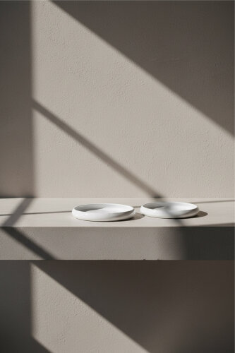 Bianco Perla Porselen Yuvarlak Tabak - 14 cm - 3