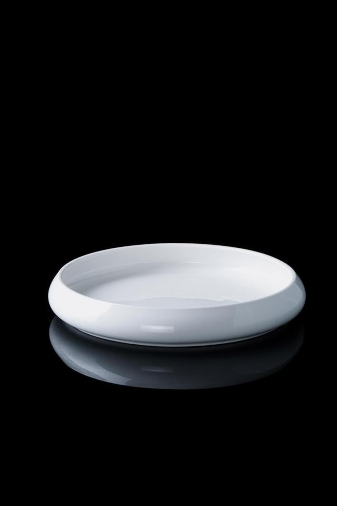 Bianco Perla Porselen Yuvarlak Tabak - 24 cm - 2
