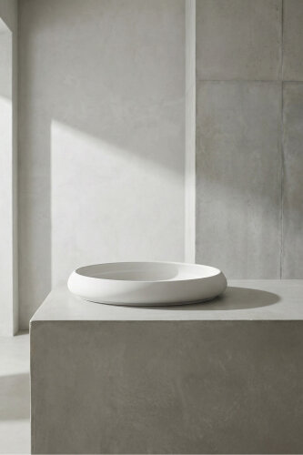 Bianco Perla Porselen Yuvarlak Tabak - 24 cm - 2