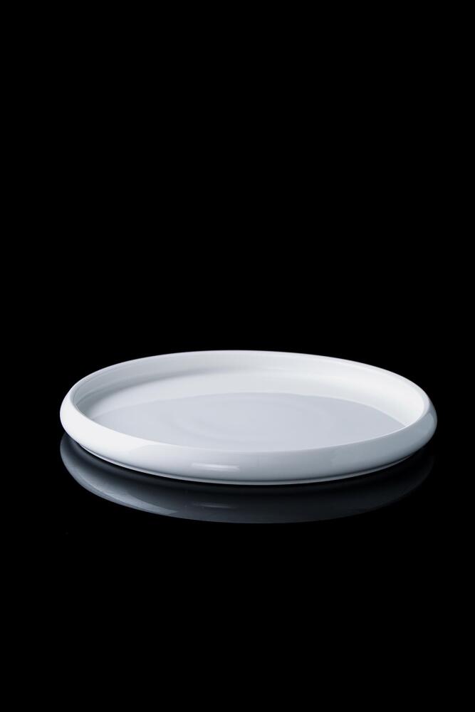 Bianco Perla Porselen Yuvarlak Tabak - 26 cm - 2