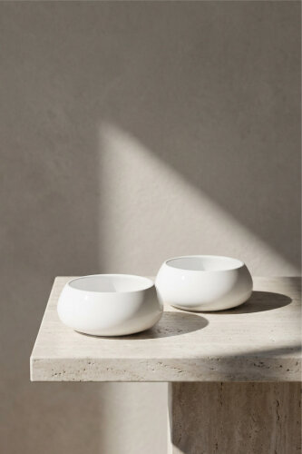 Bianco Perla Round Bowl - 11.5 Cm - 3