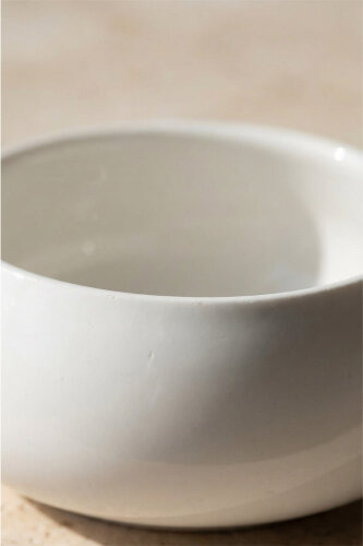 Bianco Perla Round Bowl - 18.2 Cm - 2