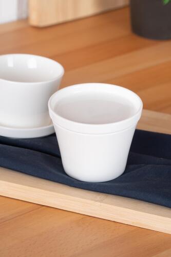 Bianco Perla Round Bowl With Lid - 9.5 Cm - 4