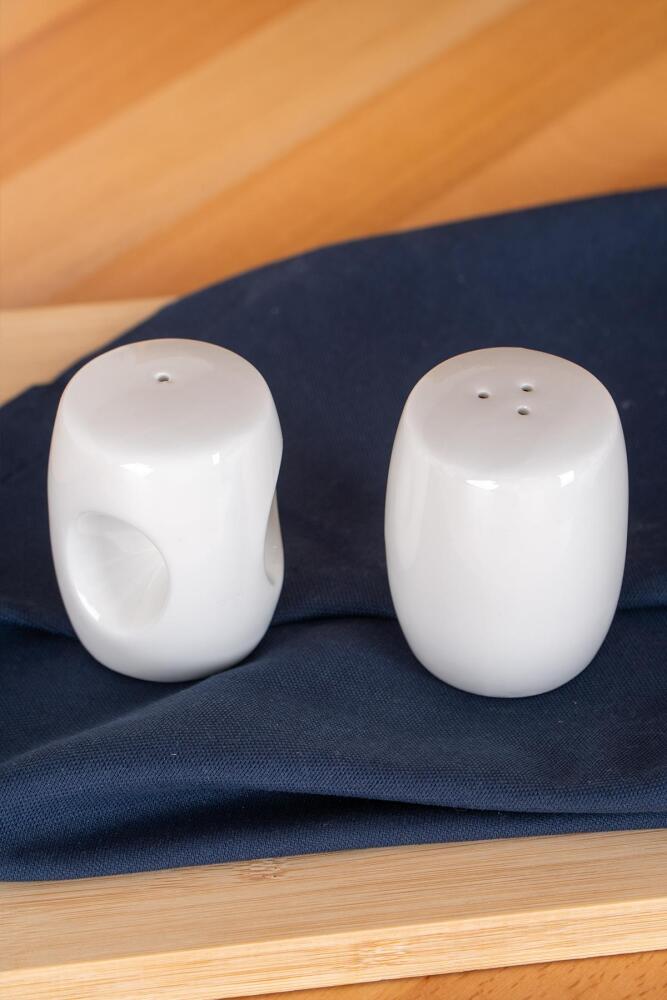 Bianco Perla Tuzluk ve Biberlik Seti - 7 cm - 1