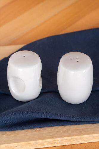 Bianco Perla Tuzluk ve Biberlik Seti - 7 cm - Acar