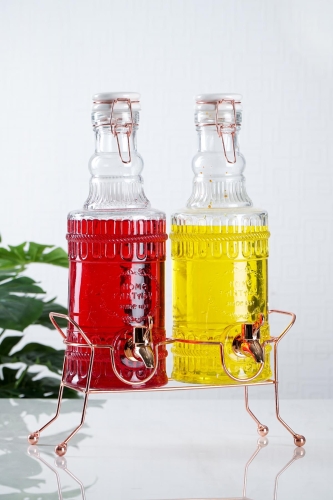 Biand Metal Stand 2 Glass Sabil 4 Lt - Acar