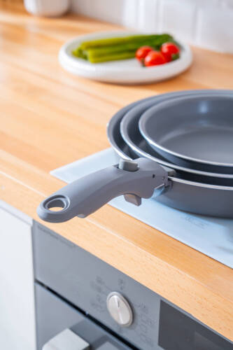 BioGrey İndüksiyon Tabanlı 3 lü Tava Seti - 4