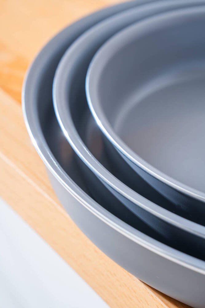 BioGrey İndüksiyon Tabanlı 3 lü Tava Seti - 6