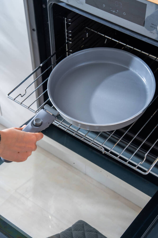 BioGrey İndüksiyon Tabanlı 3 lü Tava Seti - 8