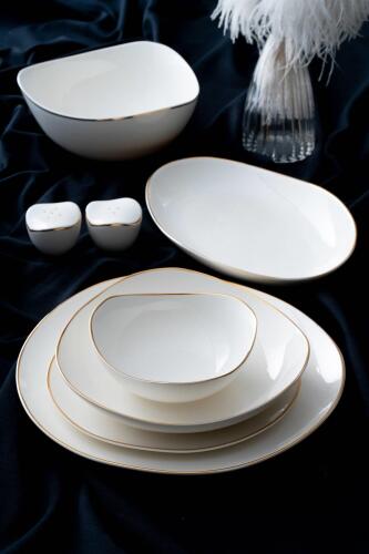 Blaise 6 Kişilik 29 Parça Porselen Yemek Takımı - Acar