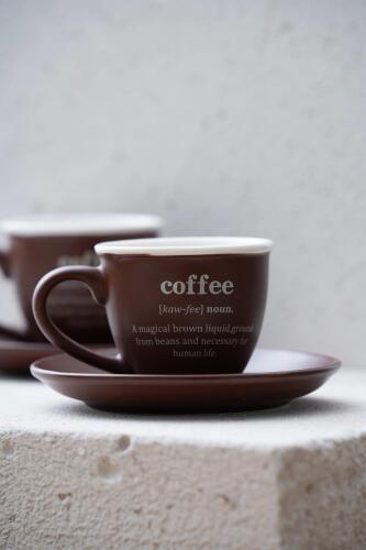 Blush 2 Kişilik Kahve Fincan Takımı - 90 ml - Acar