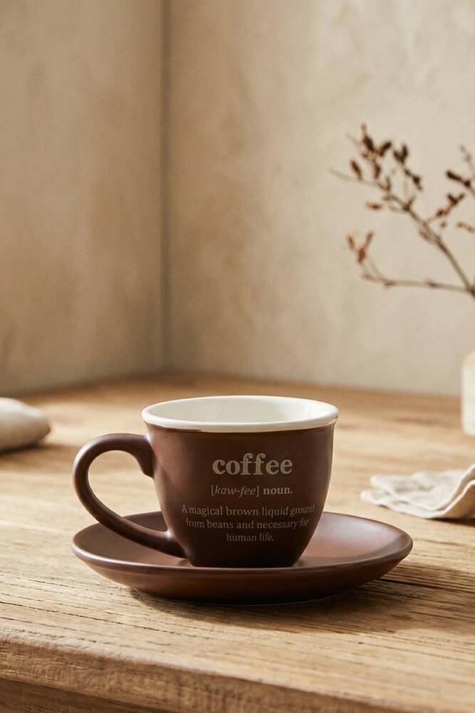 Blush 2 Kişilik Kahve Fincan Takımı - 90 ml - 2