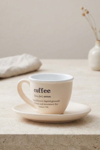 Blush 2 Kişilik Kahve Fincan Takımı - 90 ml - 2