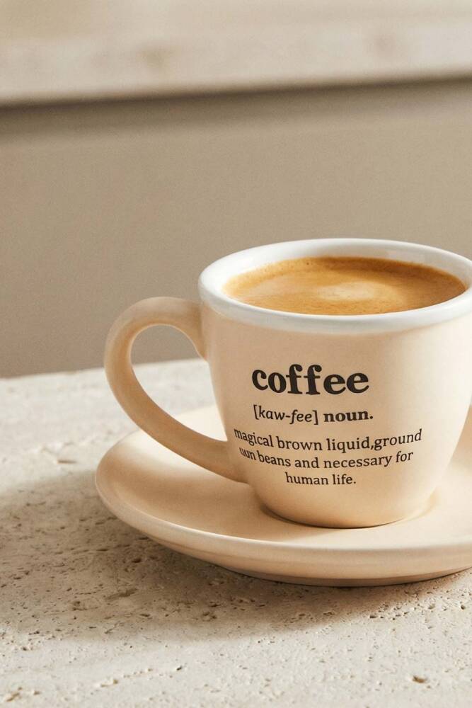 Blush 2 Kişilik Kahve Fincan Takımı - 90 ml - 3