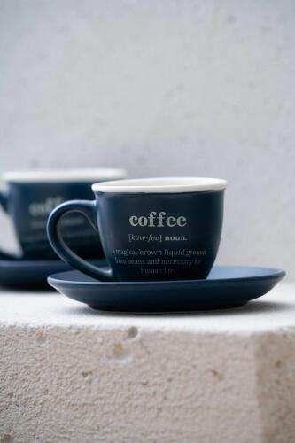 Blush 2 Kişilik Kahve Fincan Takımı - 90 ml - Acar