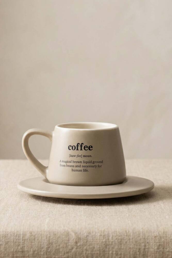 Blush 2 Kişilik Kahve Fincan Takımı - 90 ml - 1