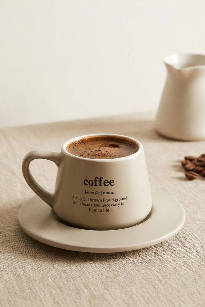 Blush 2 Kişilik Kahve Fincan Takımı - 90 ml - 3