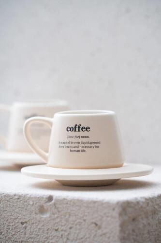 Blush 2 Kişilik Kahve Fincan Takımı - 90 ml - Acar