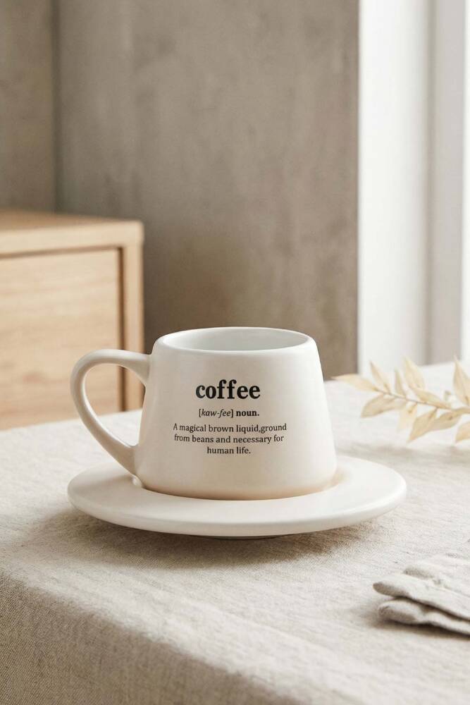 Blush 2 Kişilik Kahve Fincan Takımı - 90 ml - 1