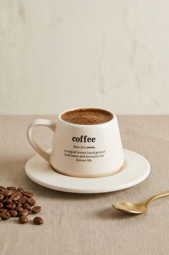 Blush 2 Kişilik Kahve Fincan Takımı - 90 ml - 3