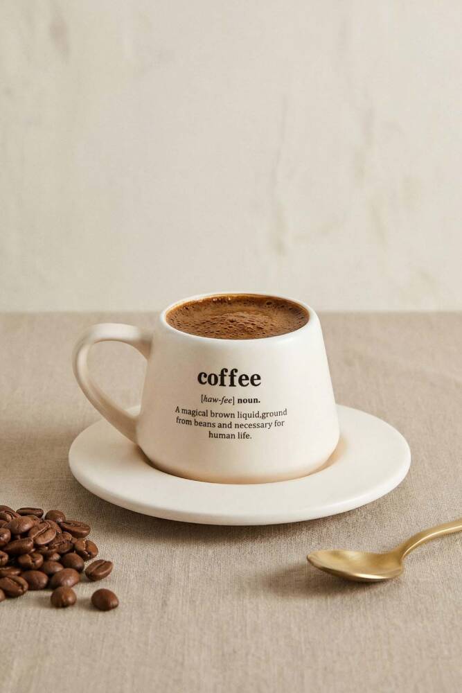 Blush 2 Kişilik Kahve Fincan Takımı - 90 ml - 3