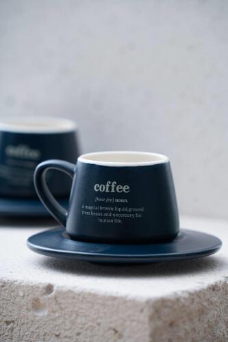 Blush 2 Kişilik Kahve Fincan Takımı - 90 ml - Acar