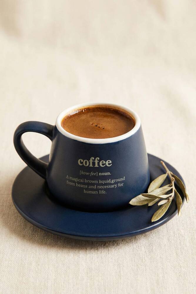 Blush 2 Kişilik Kahve Fincan Takımı - 90 ml - 3