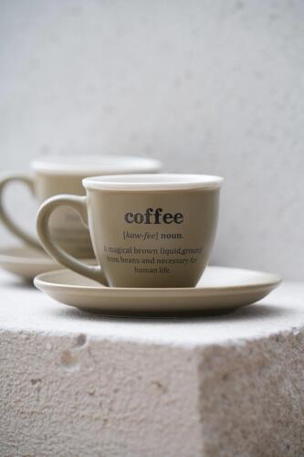 Blush 2 Kişilik Kahve Fincan Takımı - 90 ml - Acar