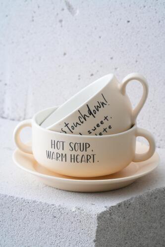 Blush 3 Parça Kase ve Kupa Seti - Acar