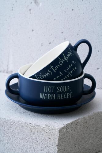 Blush 3 Parça Kase ve Kupa Seti - Acar