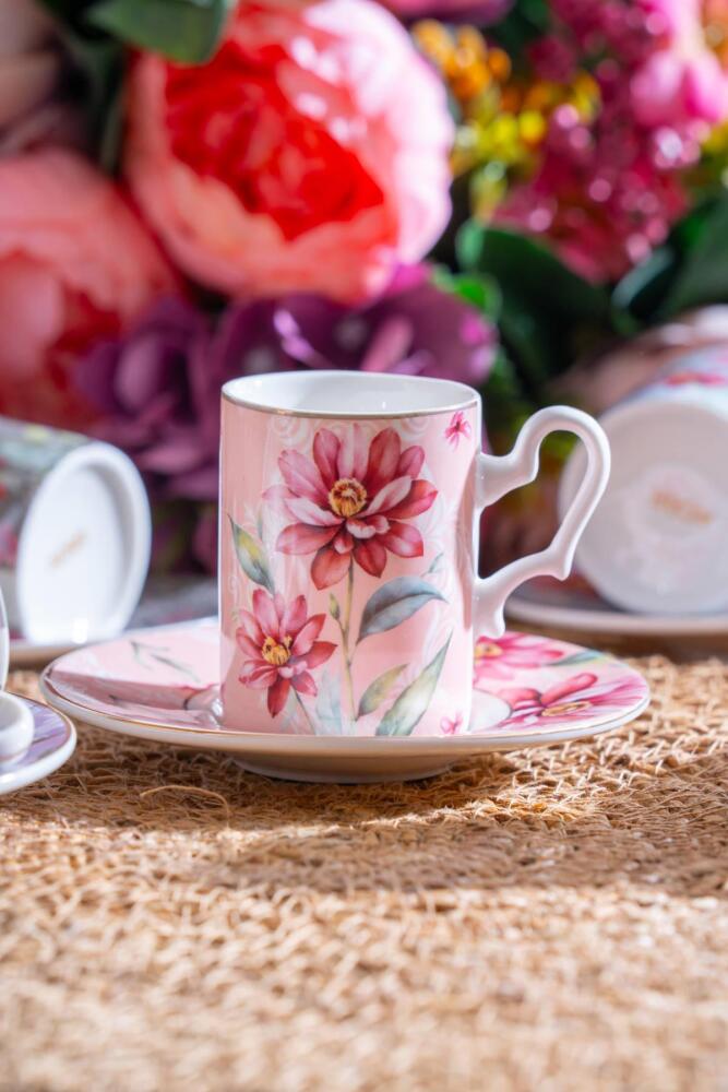 Bohemia 6 Kişilik Kahve Fincanı Takımı - 90 ml - 6