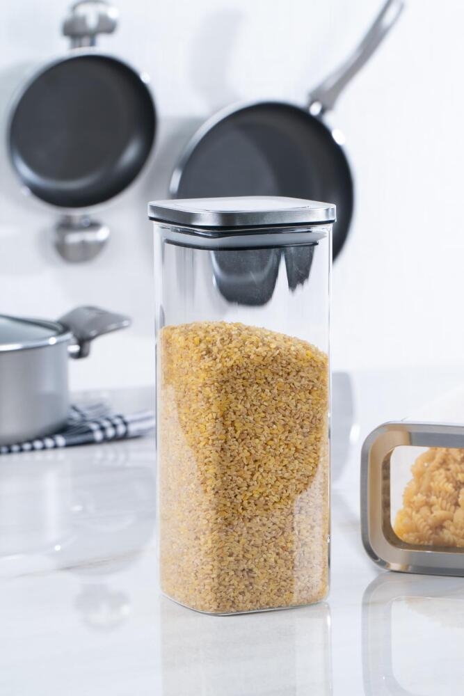 Borosilicate Square Glass Jar - 1700 Ml - 1